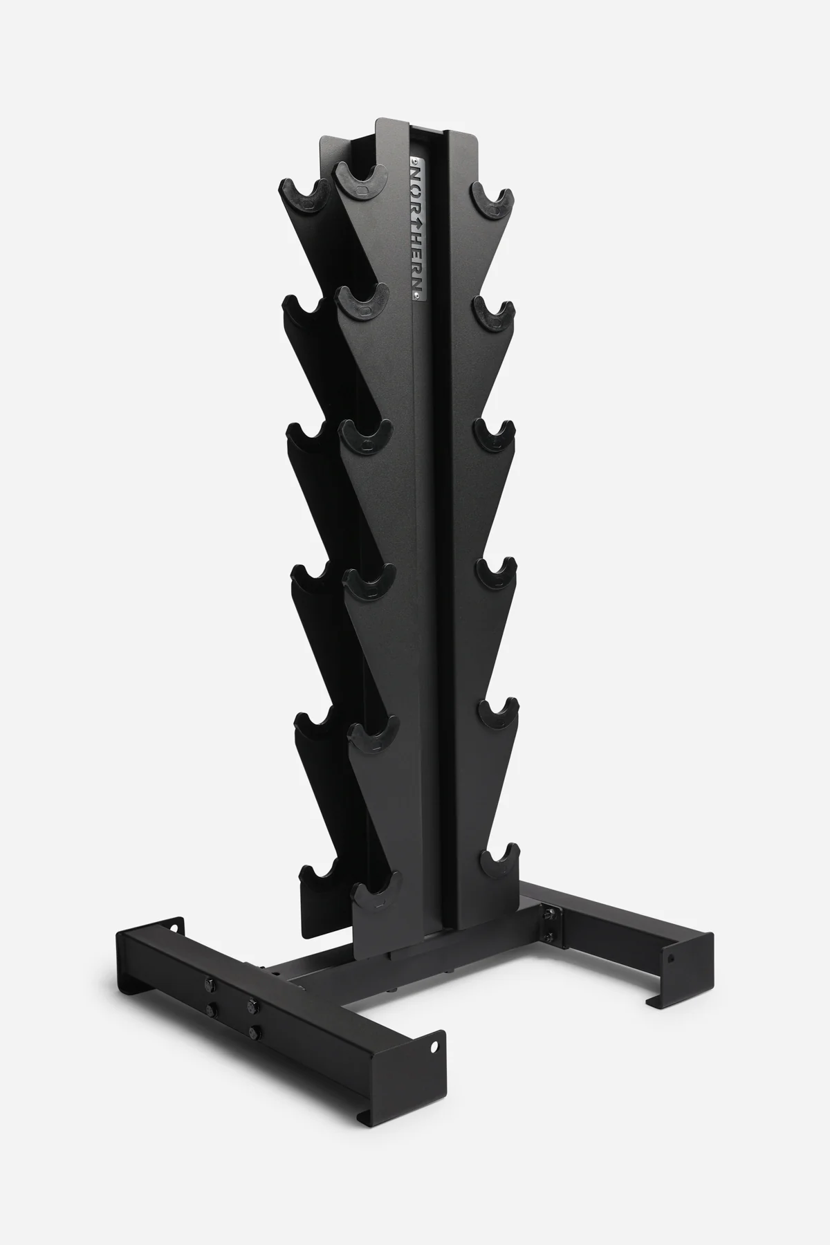 Hex Dumbbell Set + Vertical Dumbbell Storage Rack - Image 3