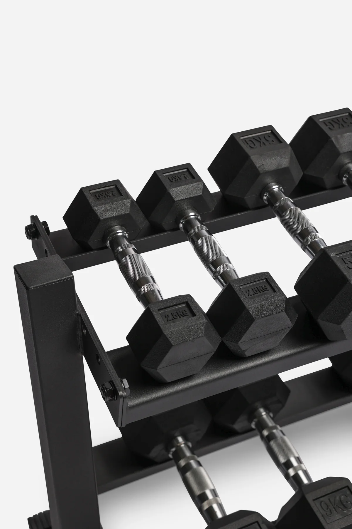 Northern 2 Tier Dumbbell Storage Rack - Image 4