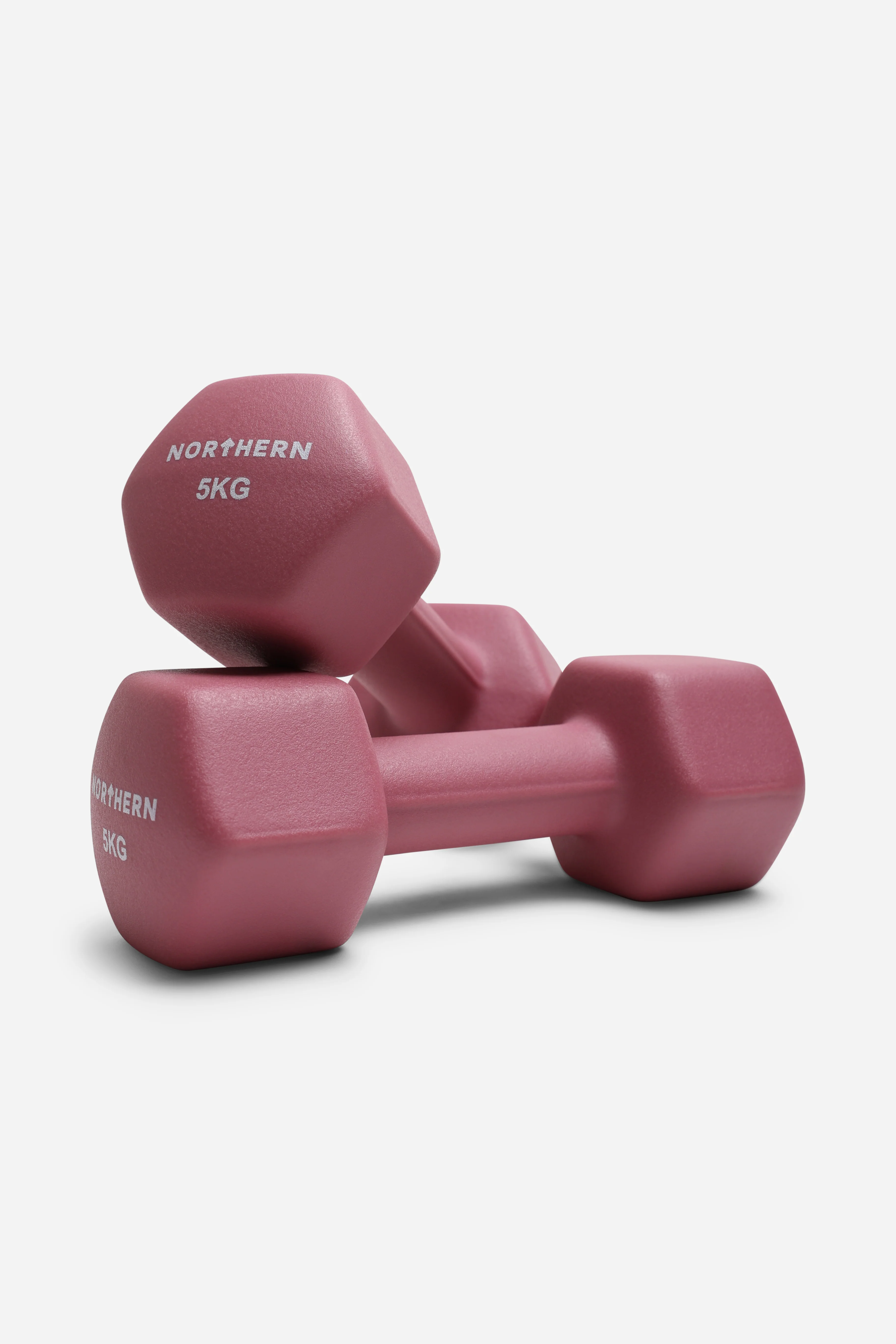 Northern Neoprene Hex Dumbbells (1kg - 8kg) - Image 6