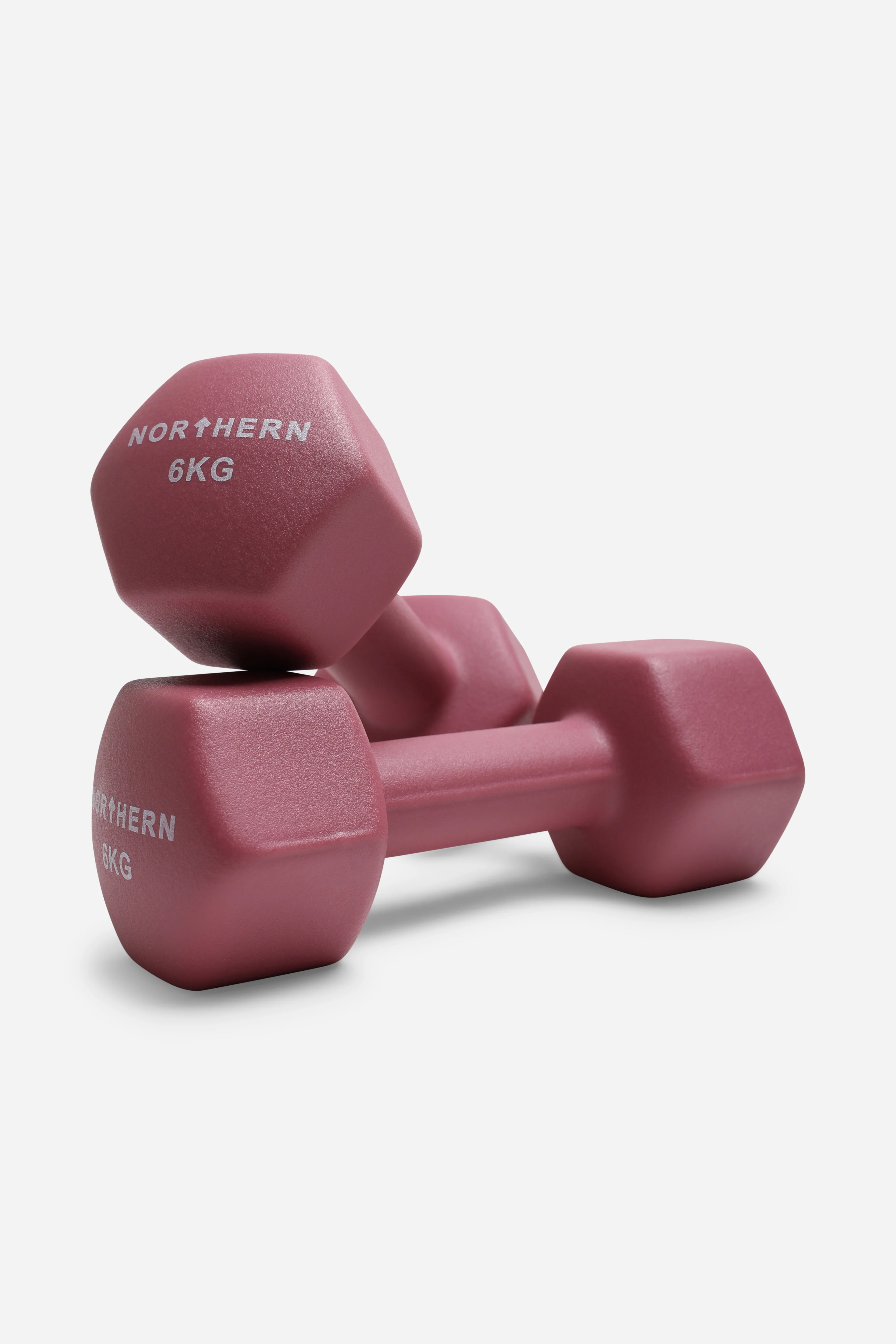 Northern Neoprene Hex Dumbbells (1kg - 8kg) - Image 7