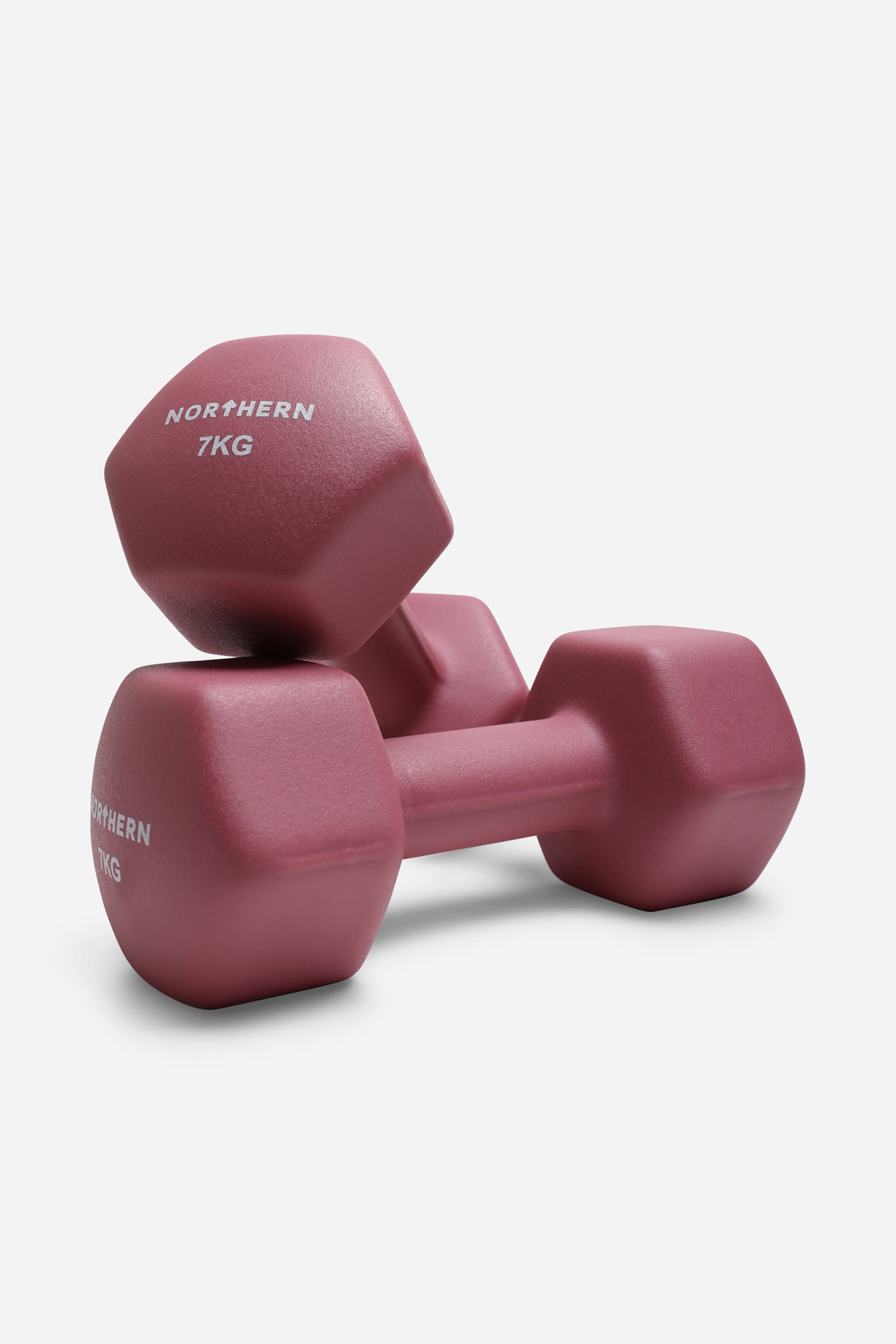 Northern Neoprene Hex Dumbbells (1kg - 8kg) - Image 8