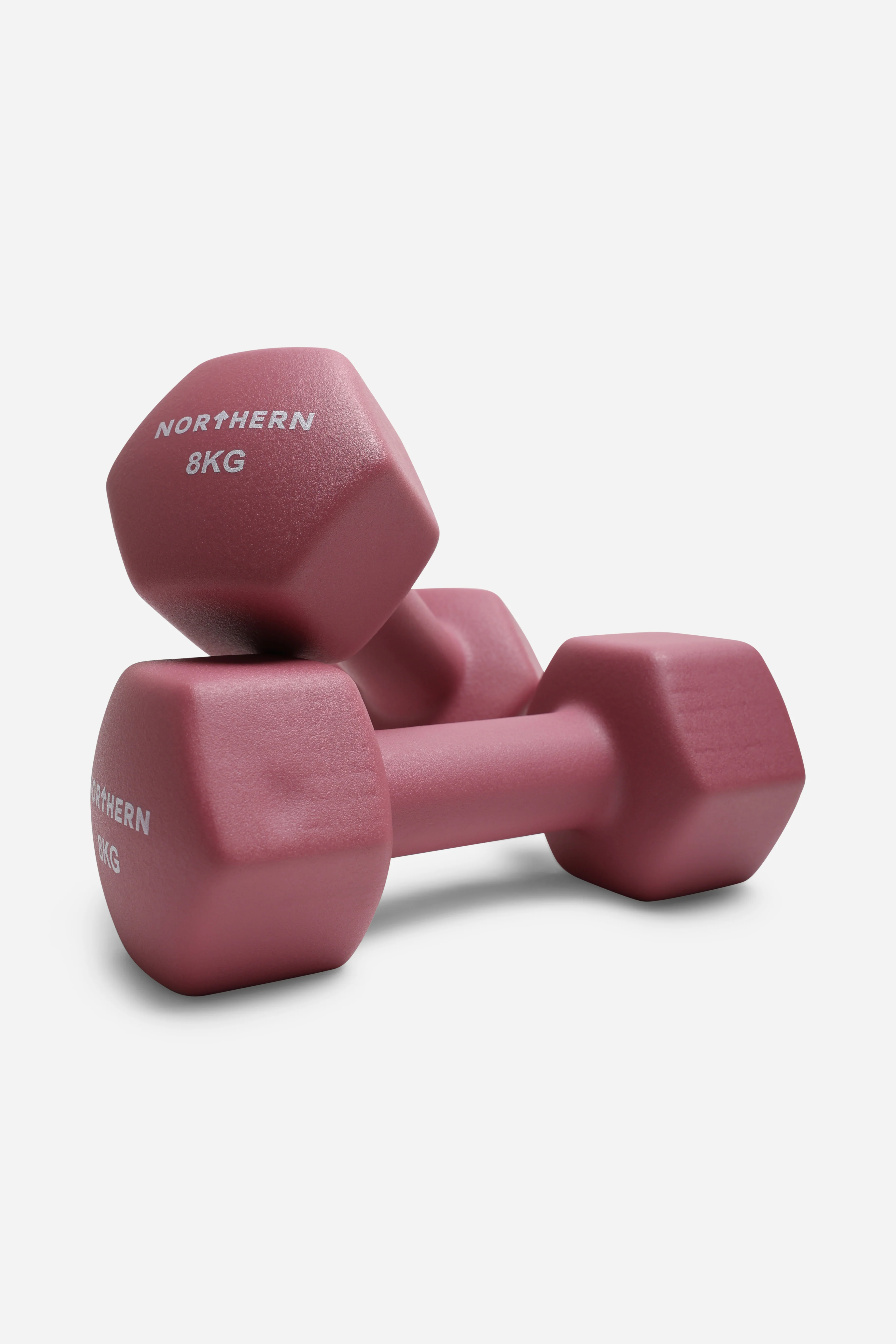 Northern Neoprene Hex Dumbbells (1kg - 8kg) - Image 9