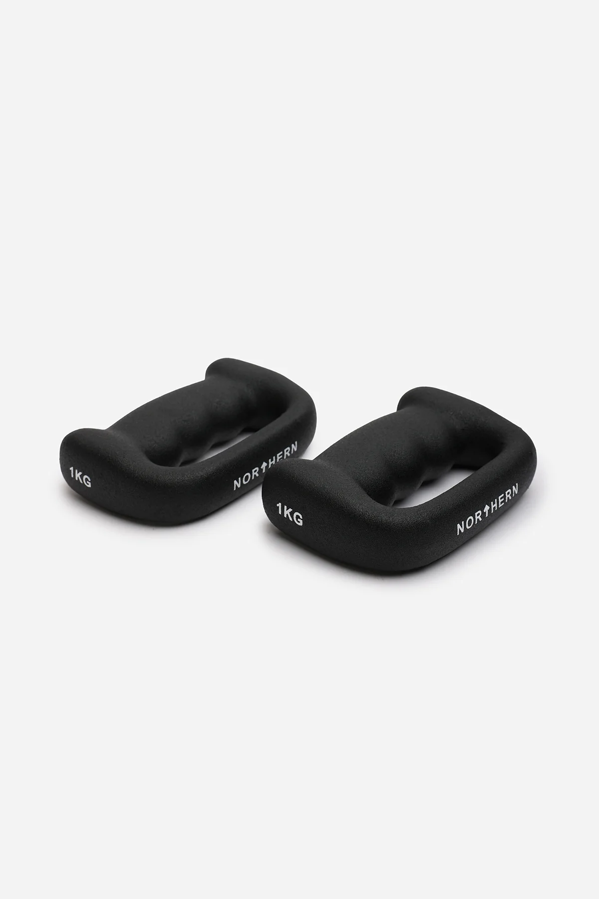 Northern Hand Dumbbells D Shaped Boxing Exercise Weights Pair - 1kg x 2 (2kg) - Image 2