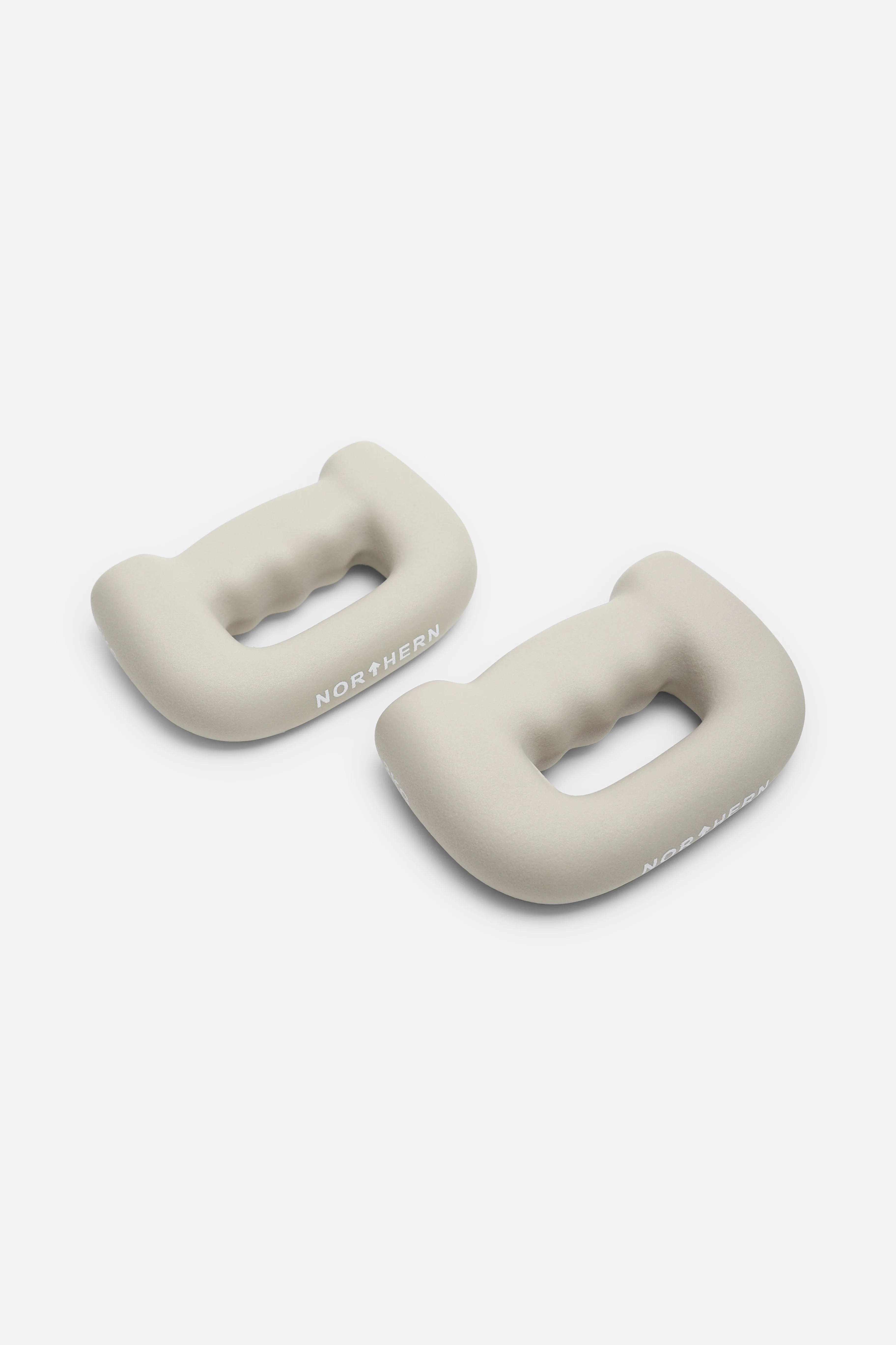 Northern Natural Stone Hand Dumbbells D Shaped Boxing Exercise Weights Pair - 3kg x 2 (6kg) - Image 2