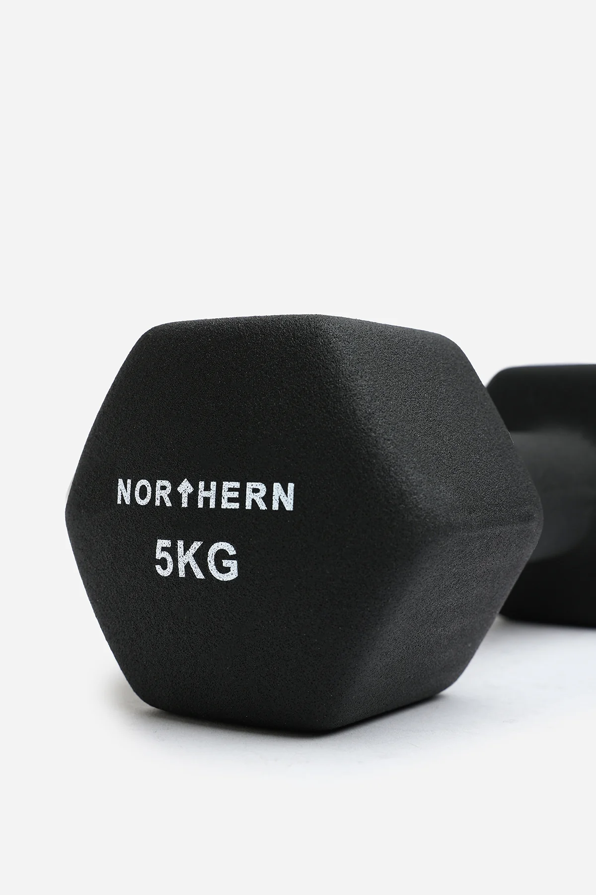 Northern Neoprene Hex Dumbbells Pair - 5kg x 2 (10kg) - Image 3