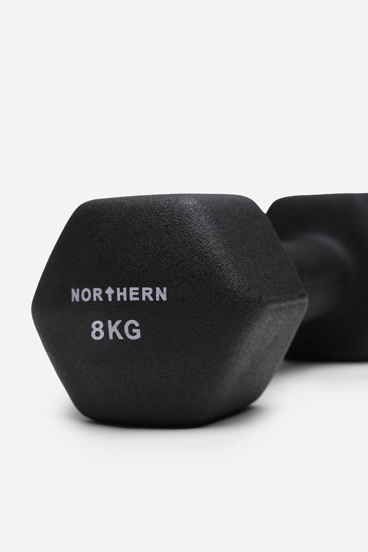 Northern Neoprene Hex Dumbbells Pair - 8kg x 2 (16kg) - Image 3
