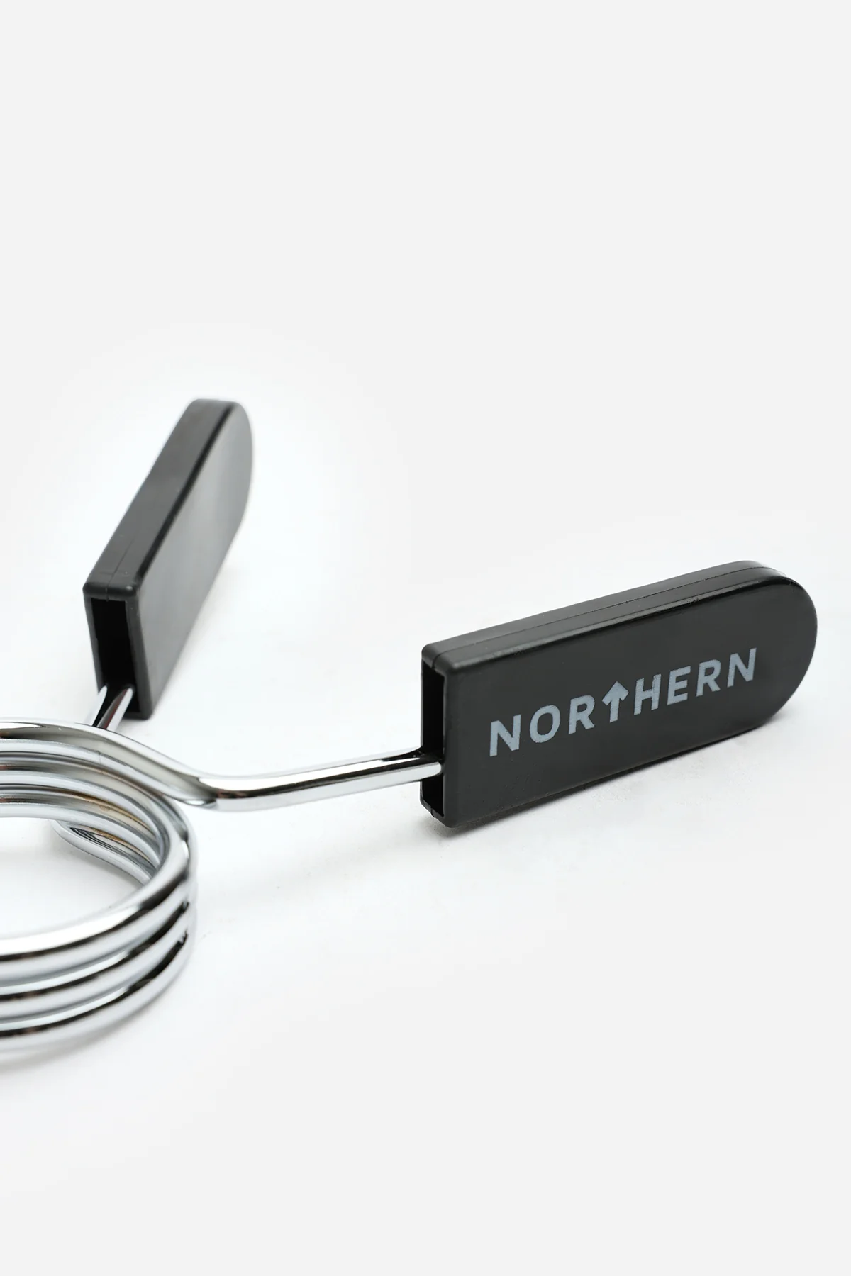 Northern Olympic Barbell Spring Collars with Black Handles (Pair) - Image 3