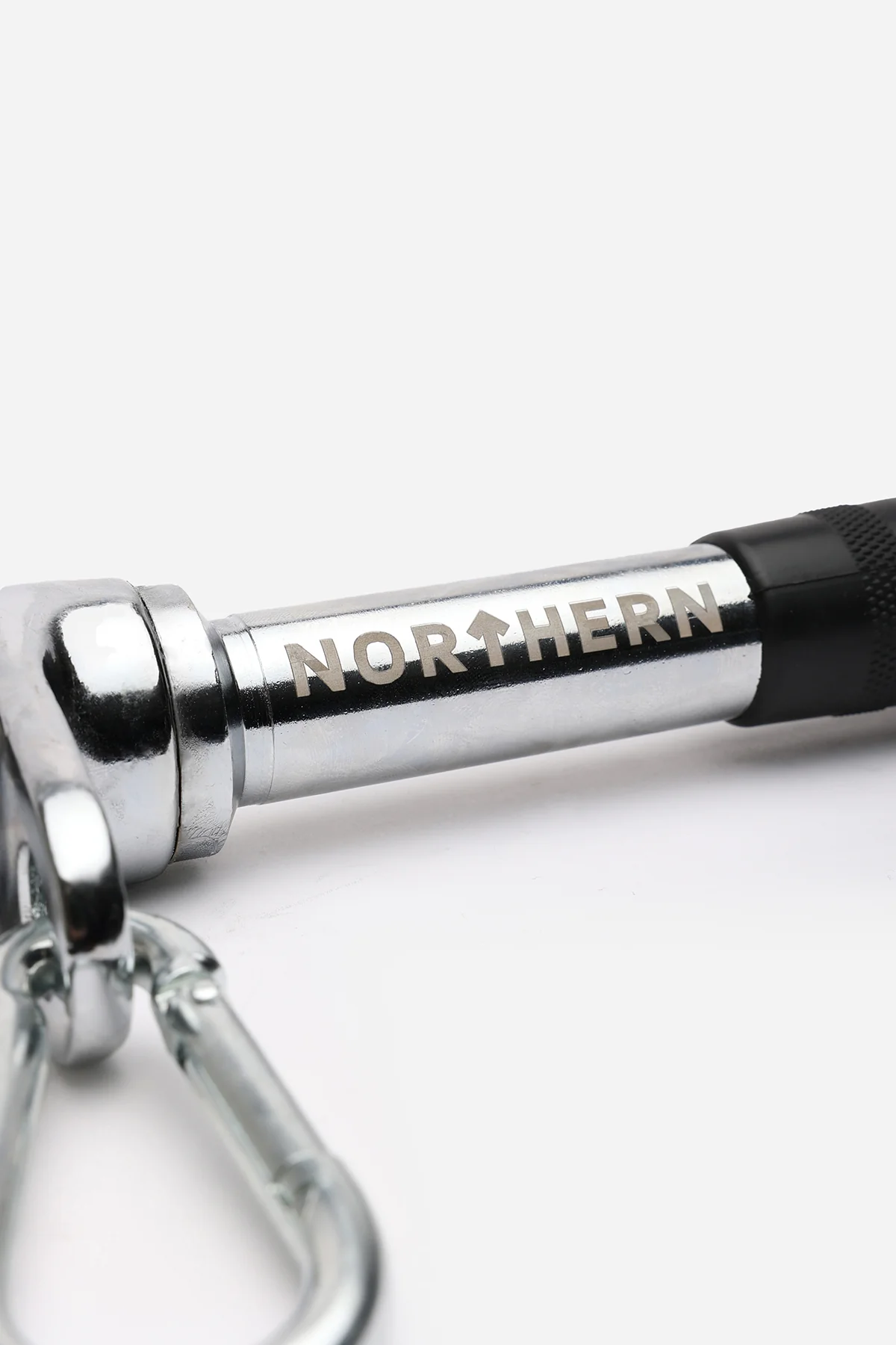 Northern Revolving Straight Bar Cable Attachment with Rubber Grips - Image 3